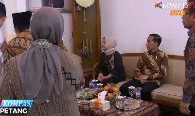 Presiden Jokowi Kunjungi Hasyim Muzadi di Malan