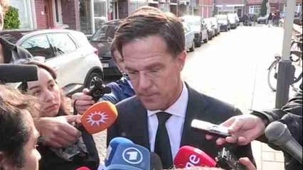Rutte pide que Holanda dé ejemplo y frene el populismo