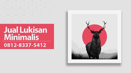 WA 0812-833-75412 - Toko Online Lukisan Minimalis Set Modern