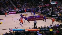 Kyrie Irving  Drains The  Ridiculous 3 Pointer vs Pistons March 14,2017