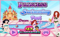 Disney Princess Swimming Pool Decor - Kids Games