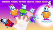 Rhino Finger Family 3D Rhymes | Finger Family 3D Rhymes | Nursery Rhymes For Kids