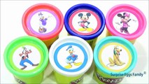 PLAY DOH Mickey Mouse Clubhouse SURPRISE BOX Minnie Mouse, Goofy, Pluto, Donald Duck, Dais