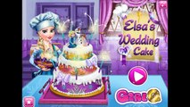 FROZEN GAMES TO PLAY FOR KIDS Elsas Wedding Cake ❊ Cooking Games For Girls