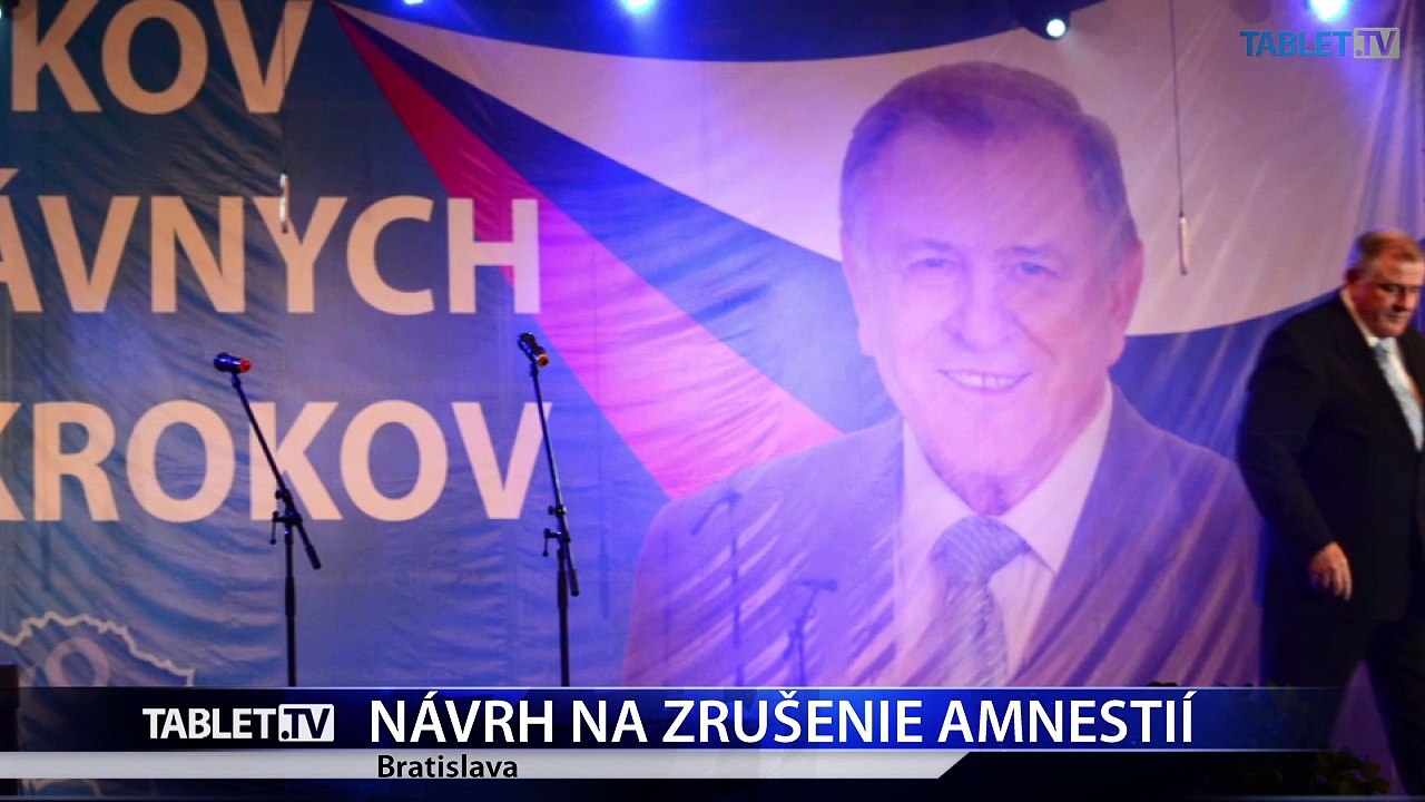 Vláda schválila návrh ústavného riešenia zrušenia Mečiarových amnestií
