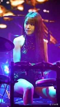 150620 비밥 Bebop 아연 - 까탈레나 & 위아래 & master of puppets 드럼연주 (홍대 무브홀) 직캠 fancam by zam