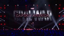 Captain America: Civil War: Chris Evans & Anthony Mackie at D23 Expo new Presentation