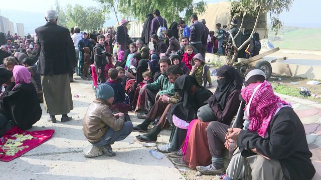 نزوح حوالى مئة ألف عراقي جراء معارك الموصل