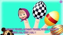 Masha and the Bear Finger Family Song Lollipop Nursery Rhymes for Children and Kids