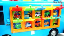 Learn Colors and Numbers 1 to 10 Tayo the Little Bus Pop up Surprise Pals Milk Carton Surp