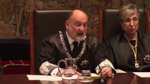 Presidente del TC descarta vía legal en el problema catalán
