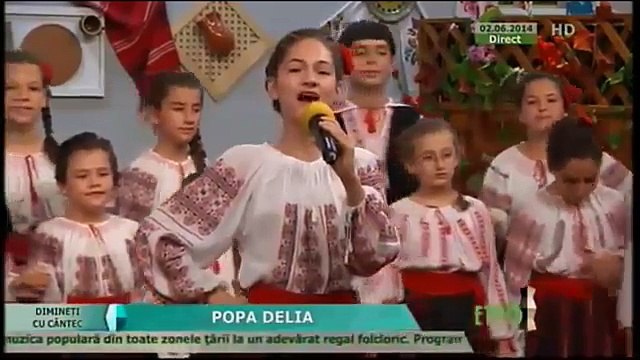 Delia Popa - Satul meu de langa munte (Dimineti cu cantec - ETNO TV - 02.06.2014)