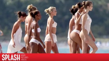 Victoria's Secret Models Look Divine on Miami Beach