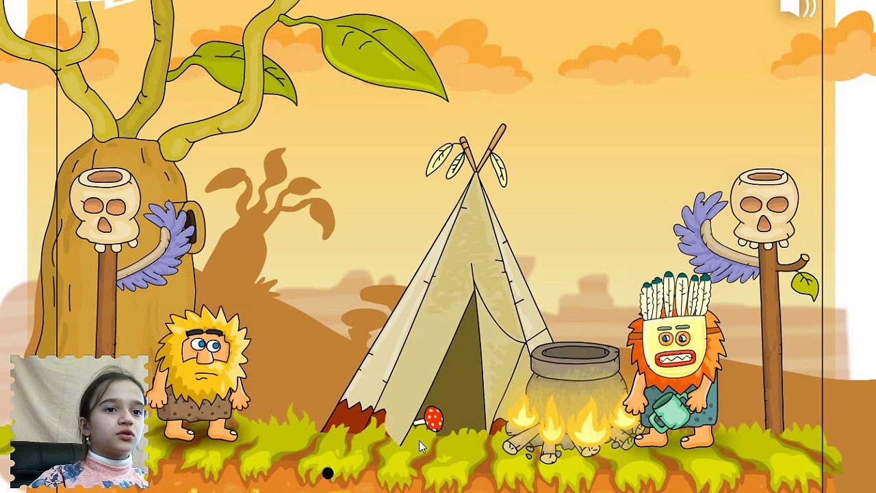 Игры для детей онлайн. Адам и Ева 2. Adam and Eve 2