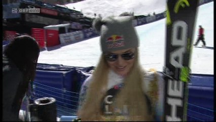 Lindsey Vonn Aspen DH Interview