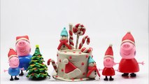 Play Doh Peppa Pig Christmas Tree Make Beautiful Christmas Tree play doh peppa pig cake candy