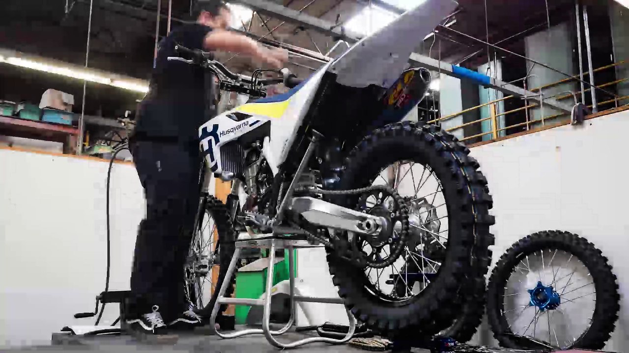 FMF Racing's Husqvarna FX450 Bike Build by Rocky Mountain ATV/MC