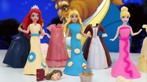 Disney Princess Belle Princess Fashion Set Belle Mini Doll Princesa Bella Play Set Coffret