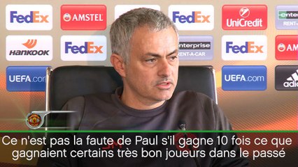 Man Utd - Mourinho monte au créneau pour Pogba