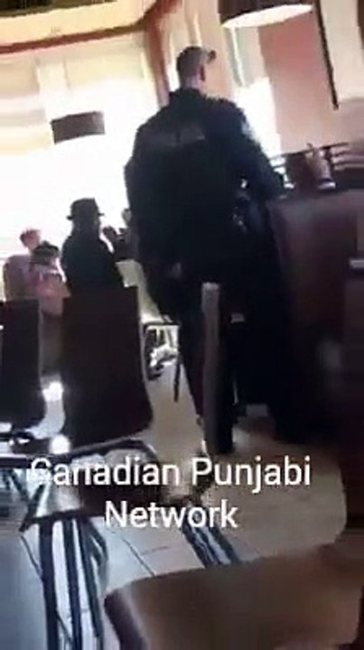 Punjabi drinking in hotel