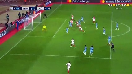 But de Kylian Mbappé Goal HD - AS Monaco 1-0 Manchester City 15.03.2017 HD