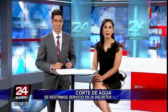 Sedapal restringe servicio de agua potable en 26 distritos de Lima y Callao