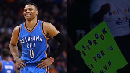 Russell Westbrook Gets "MVP" Chants...from the OPPOSING TEAM'S FANS!