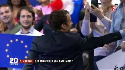 Emmanuel Macron : polémique autour de son patrimoine