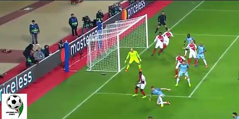 اهداف موناكو 2 - 0 مانشستر سيتي في دوري الابطال 15-3-2017
