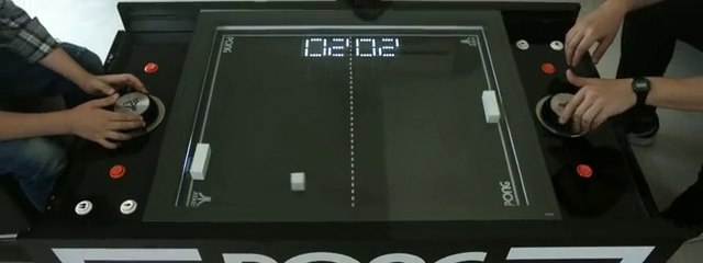 Revive el Pong de Atari en tu salón gracias a esta mesa