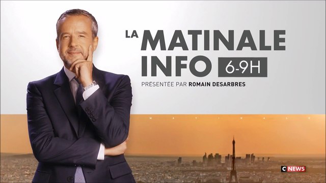 CNEWS - Générique La Matinale Info - Romain Desarbres (2017)