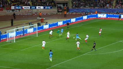 Champions League - Monaco/Manchester - Le sauvetage in extrémis de Raggi devant Agüero
