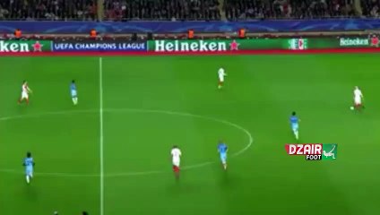 هدف  التقليص  من مانشيستر سيتي في مرمى موناكو