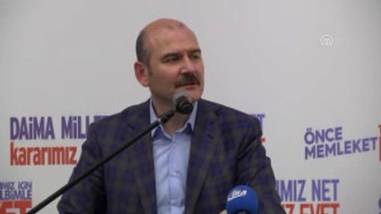 Soylu: "Bu Ülke Çok Zaman Kaybetti"