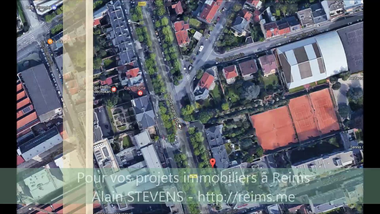 Reims : un appartement à vendre ou acheter boulevard Pasteur - secteur Pasteur - 06 12 55 19 80 immobilier Reims