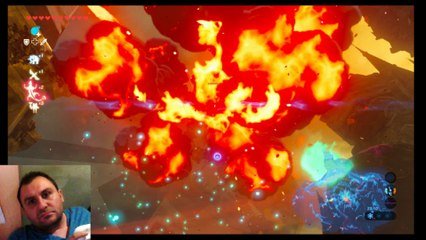 Zelda Breath of the Wild, Gameplay 34, Recuerdo de Zelda en el castillo de Hyrule y cazando Guardianes