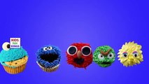 Elmo Cake Pop Dedo De La Familia | Elmo Animados De Canciones Infantiles Para Niños Papá De La Aleta