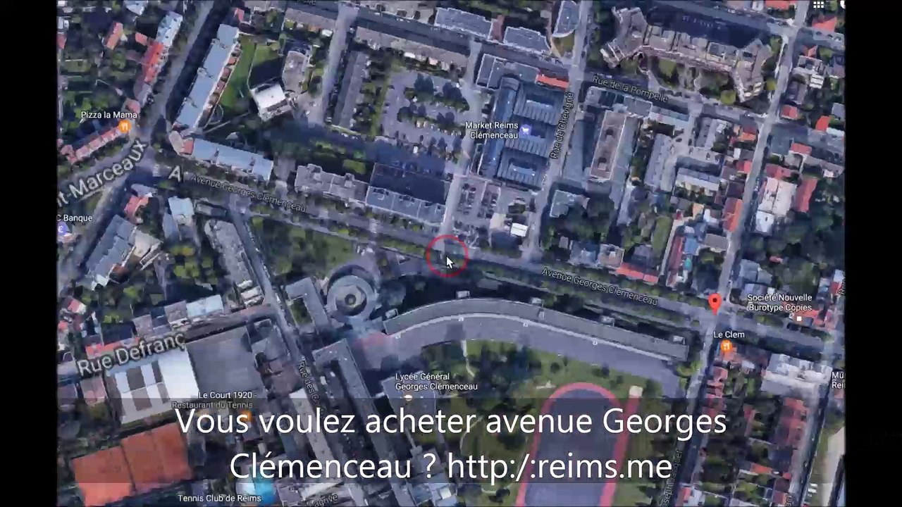 Appartement à vendre Reims Avenue Georges Clémenceau - maison à vendre Reims Immobilier