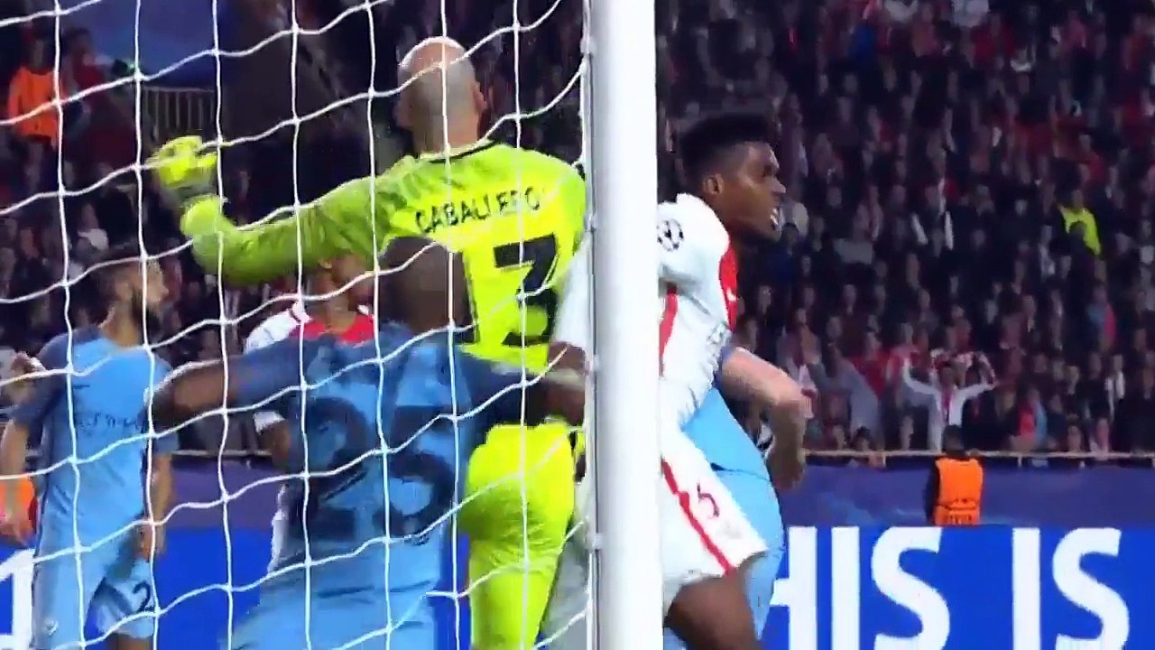 Monaco vs Manchester City 3-1 - Goals & Highlights 15/03/2017 HD