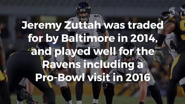 49ers trade for Ravens' center Jeremy Zuttah