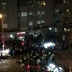 14.03.2017 Riots Atletico Madrid vs  Bayer Leverkusen 04
