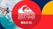 WSL QUIKSILVER  PRO GOLD  COAST   2017  RONDA 1 heat 1  LIVE-ON