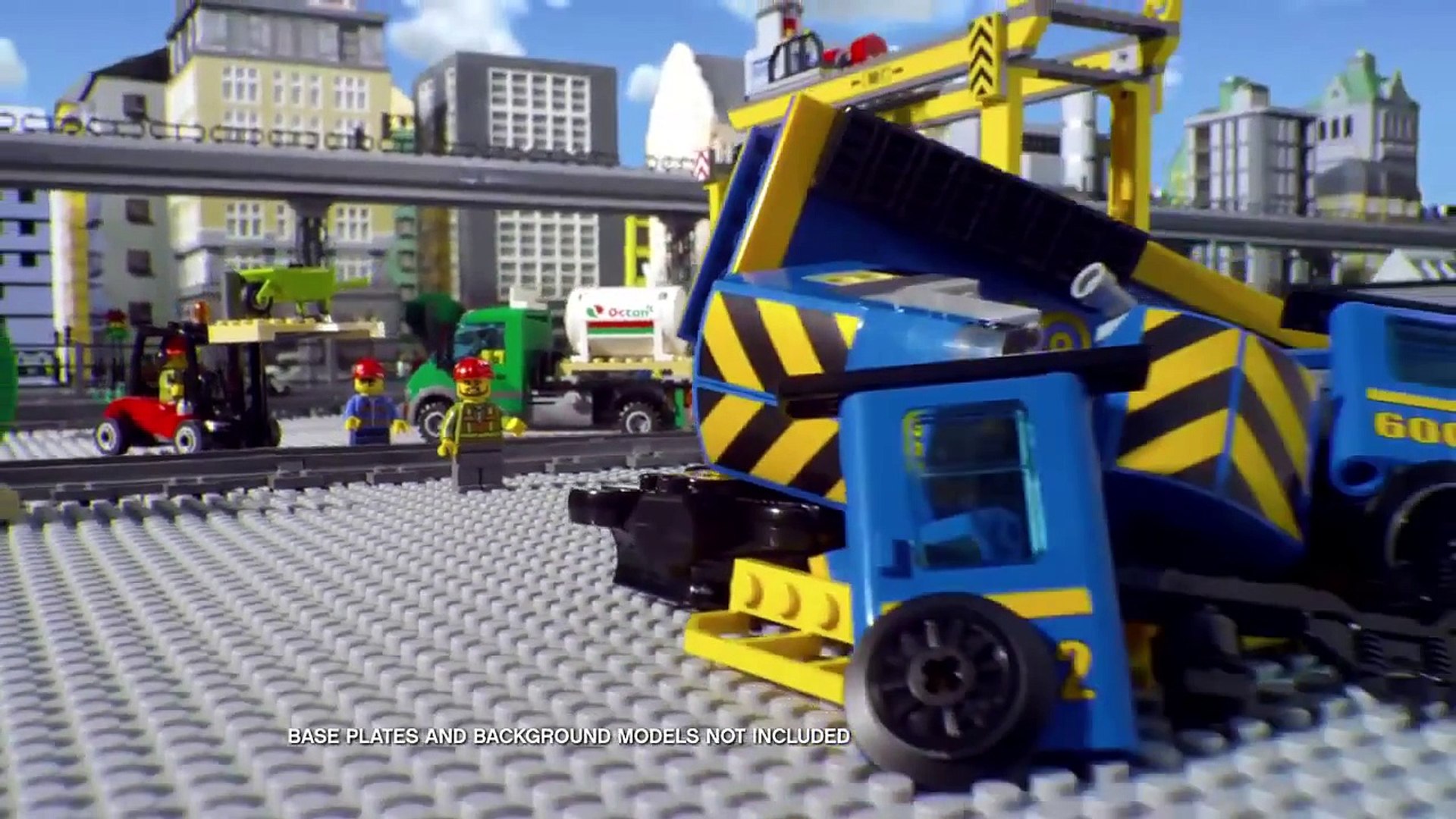 High-Speed Passenger Train 60051 & Cargo Train - Lego City – Видео Dailymotion