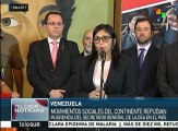 Canciller venezolana repudia injerencia de la OEA