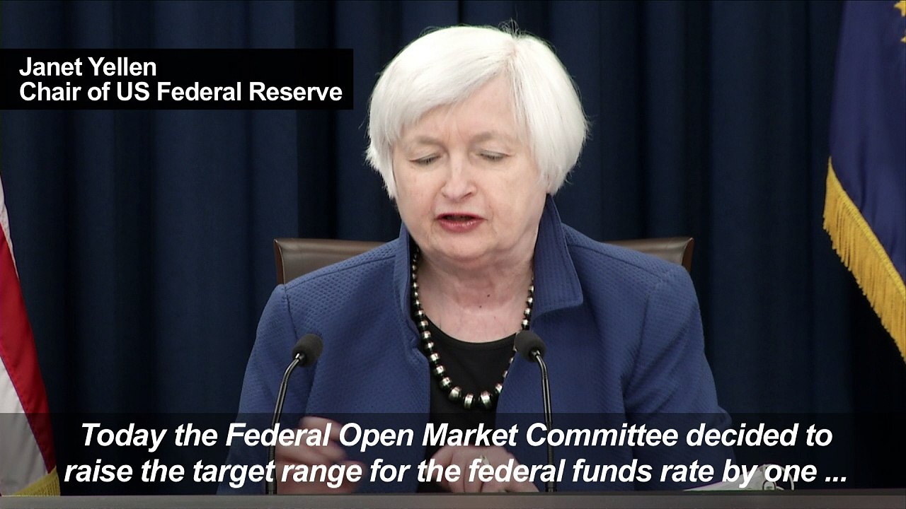 US Fed raises benchmark interest rate a quarter...