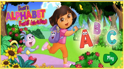 Dora the Explorer Dora Alphabet Forest Adventure Game For Kids Full HD Video