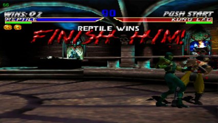 Mortal Kombat 4 Gold Reptile+Ending