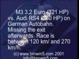 Bmw m3 Racing Vs Audi Rs4