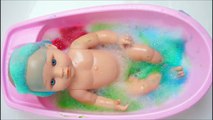 Learn Colors w/ Baby Doll Bath time- fun learning video compilation for kids by Play Toys