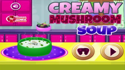 Сливочный гриб суп Готовка Игры сливочный гриб суп Дети играть Дворец